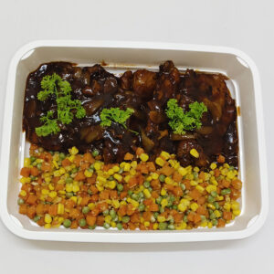 Pork Barbeque Ribs Tray